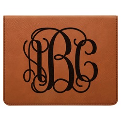 Interlocking Monogram Leatherette 4-Piece Wine Tool Set (Personalized)