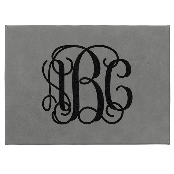 Interlocking Monogram Medium Gift Box with Engraved Leather Lid - Approval