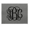 Interlocking Monogram Small Engraved Gift Box with Leather Lid - Approval