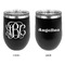 Interlocking Monogram Stainless Wine Tumblers - Black - Double Sided - Approval