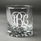 Interlocking Monogram Whiskey Glass - Front