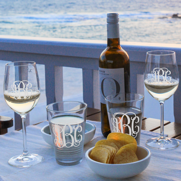Interlocking Monogram Wine Glasses - Lifestyle (UPDATE)