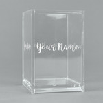 Script Name Acrylic Pen Holder (Personalized)