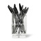 Script Name Acrylic Pencil Holder - FRONT