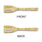Script Name Bamboo Slotted Spatulas - Double Sided - APPROVAL