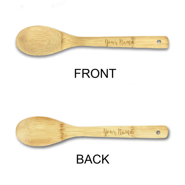 Script Name Bamboo Spoons - Double Sided - APPROVAL