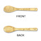 Script Name Bamboo Spoons - Double Sided - APPROVAL