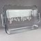 Script Name Glass Baking Dish - 13"x9" - Front