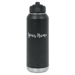 Script Name Water Bottle - Laser Engraved - Single-Sided (Personalized)