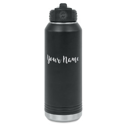 Script Name Water Bottle - Laser Engraved (Personalized)