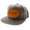 Script Name Leatherette Patches - Lifestyle (Hat) Oval