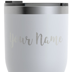 Script Name RTIC Tumbler - White - Laser Engraved - Single-Sided (Personalized)