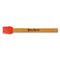 Script Name Silicone Brush -  Red - Front