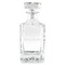 Script Name Whiskey Decanter - 26oz Square - Front