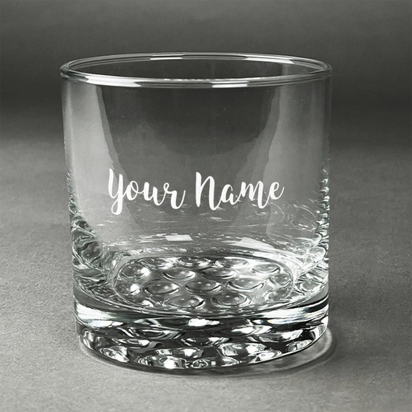 Custom Script Name Whiskey Glass - Engraved - Single (Personalized)