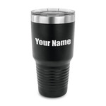Block Name 30 oz Stainless Steel Tumbler (Personalized)