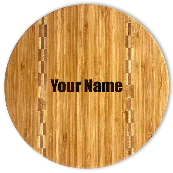 Custom Block Name Bamboo Cutting Board (Personalized)