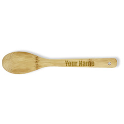 Block Name Bamboo Spoon - Single-Sided (Personalized)