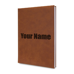 Block Name Leatherette Journal (Personalized)