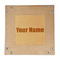 Block Name Genuine Leather Valet Trays - FRONT (flat)