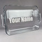 Block Name Glass Baking Dish - 13in x 9in (Personalized)