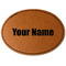 Block Name Leatherette Patches - Oval