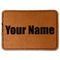Block Name Leatherette Patches - Rectangle