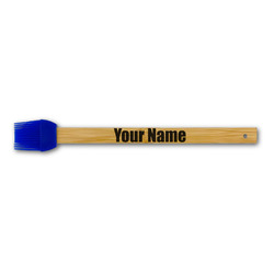 Block Name Silicone Brush - Blue (Personalized)
