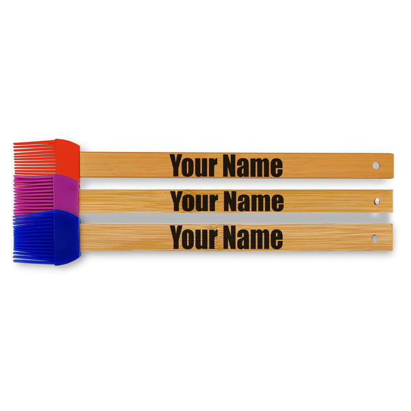 Custom Block Name Silicone Brush (Personalized)