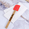Block Name Silicone Spatula - Red - In Context