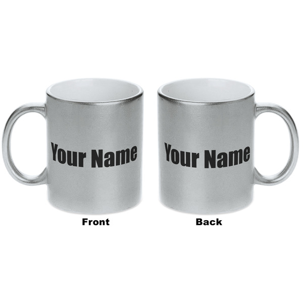Block Name Silver Mug - Approval
