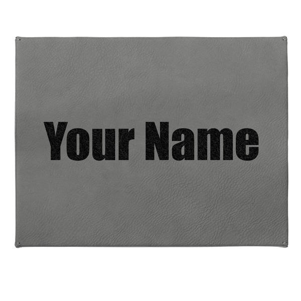 Block Name Small Engraved Gift Box with Leather Lid - Approval