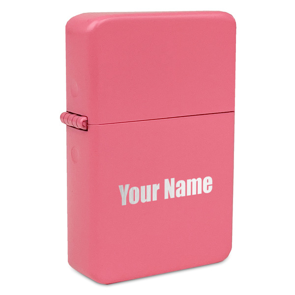 Block Name Windproof Lighters - Pink - Front/Main