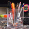 Name & Initial Acrylic Pen Holder - In Context