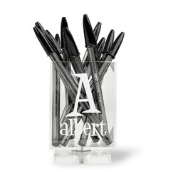 Name & Initial Acrylic Pen Holder (Personalized)