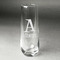 Name & Initial Champagne Flute - Single - Front/Main