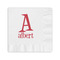 Name & Initial Coined Cocktail Napkins (Personalized)