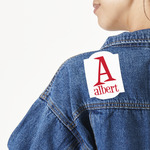 Name & Initial Large Custom Shape Patch (Personalized)