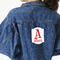Name & Initial Custom Shape Iron On Patches - XL - MAIN