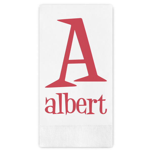Custom Name & Initial Guest Towels - Full Color (Personalized)
