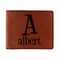 Name & Initial Leather Bifold Wallet - Single