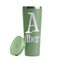 Name & Initial Light Green RTIC Everyday Tumbler - 28 oz. - Lid Off
