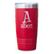 Name & Initial Red Polar Camel Tumbler - 20oz - Single Sided - Approval