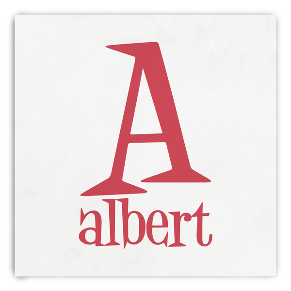 Custom Name & Initial Paper Dinner Napkins (Personalized)