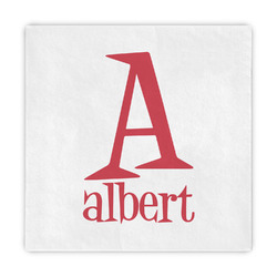 Name & Initial Decorative Paper Napkins (Personalized)
