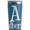Name & Initial Steel Blue RTIC Everyday Tumbler - 28 oz. - Close Up