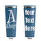 Name & Initial Steel Blue RTIC Everyday Tumbler - 28 oz. - Front and Back