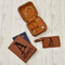 Name & Initial Travel Jewelry Boxes - Leather - Rawhide - In Context