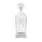 Name & Initial Whiskey Decanter - 30oz Square - FRONT