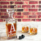 Name & Initial Whiskey Glass - In Context